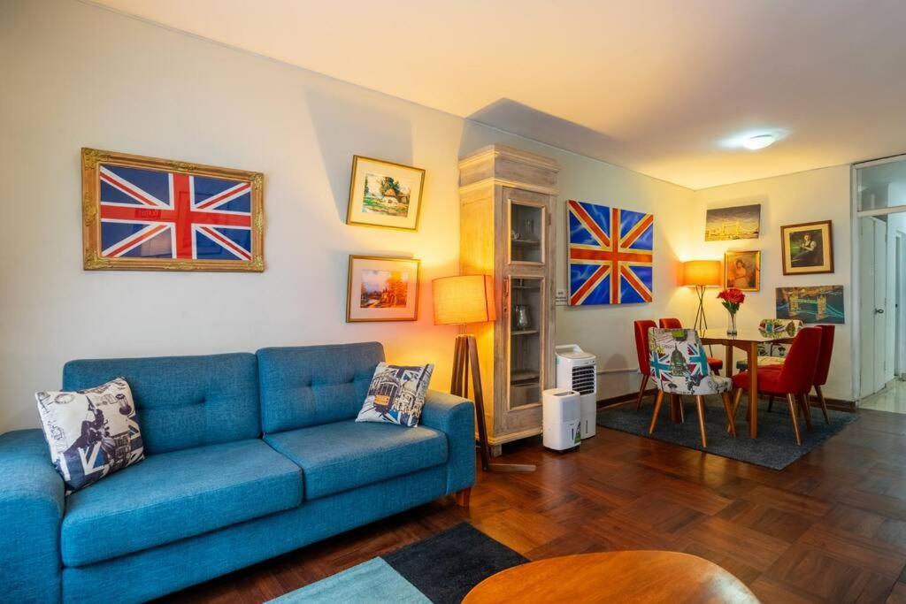Britanico En Miraflores & Primer Piso, 3 Dormitorios ليما المظهر الخارجي الصورة
