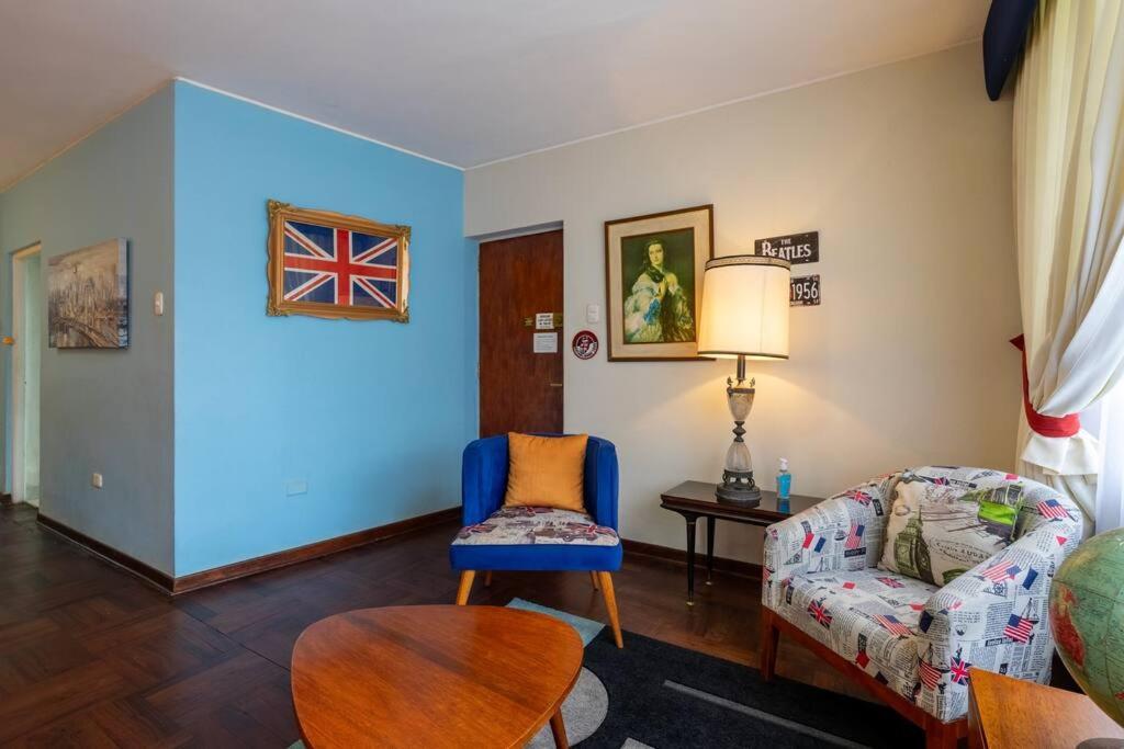 Britanico En Miraflores & Primer Piso, 3 Dormitorios ليما المظهر الخارجي الصورة