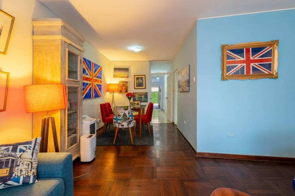 Britanico En Miraflores & Primer Piso, 3 Dormitorios ليما المظهر الخارجي الصورة
